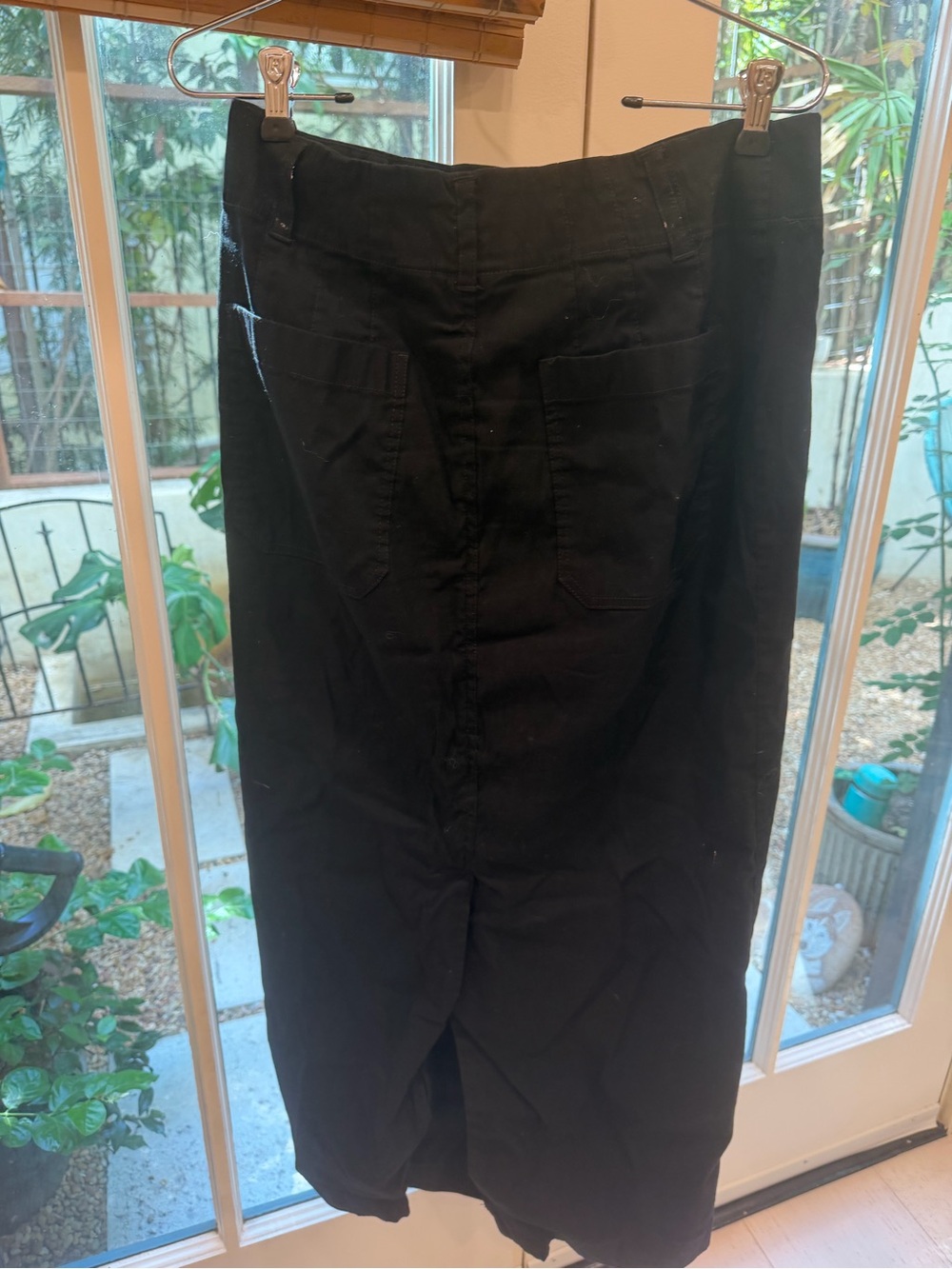Maeve by Anthropologie Black Straight Skirt